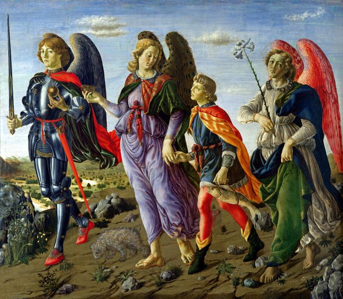 The three archangels mentioned in Scripture
