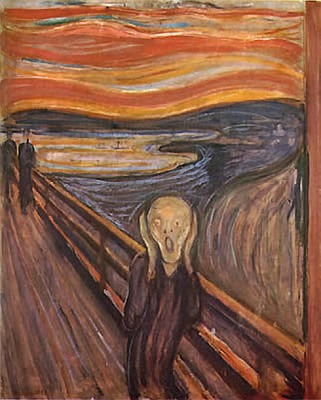 The Scream, by Edvard Munch
